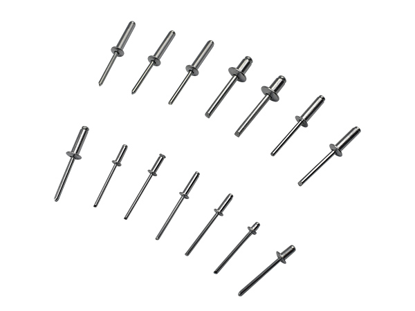 Oval head blind rivets